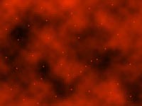 Stars Clouds Red Night Mosaic Wallpaper